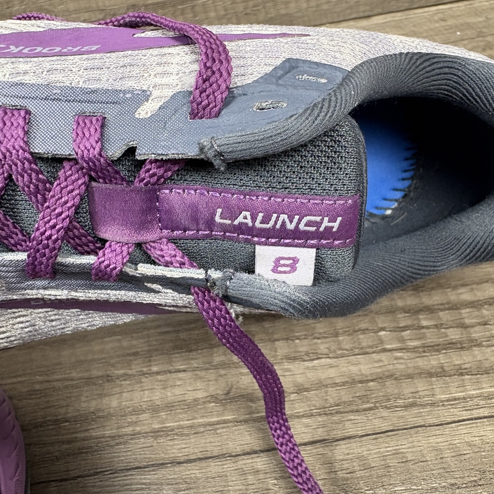 Brooks Launch 8 Purple Womens US Size 8 EUR 39 1203451B594 Running Shoes - Picture 2 of 10